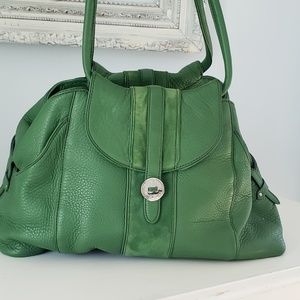 Green Cole Haan bag👜 ($450 new!!)
